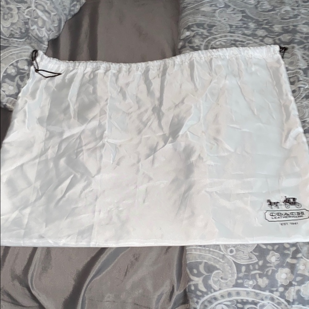 Coach dust bag
